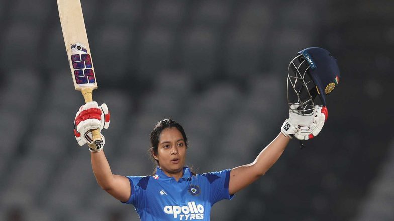 Sports News | 1st ODI: India Thrash Zimbabwe by Nine Wickets as Pratika Rawal Hits Unbeaten Century