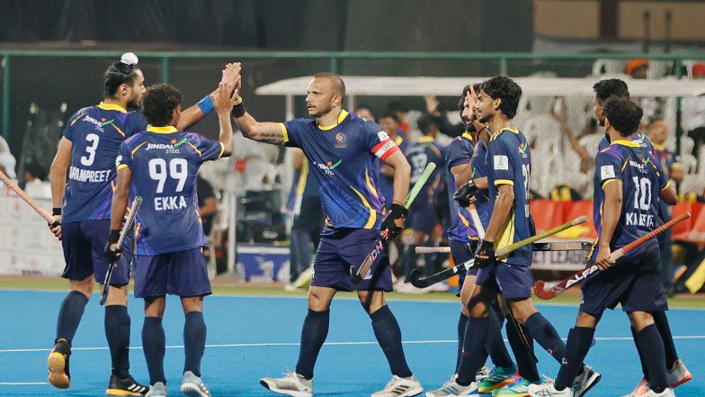 Sports News | CHL: Yuvraj Walmiki’s Hat-trick Sinks Sanskardhani Strikers, Chakradhar Champions Go Top of Points Table