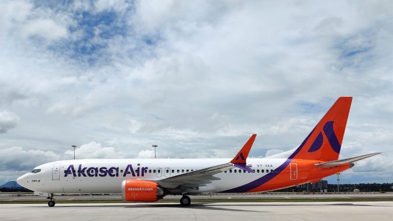 World News | Akasa Air Extends Suspension of Flights to Jeddah, Riyadh Amid Evolving Security Situation in Saudi Arabia