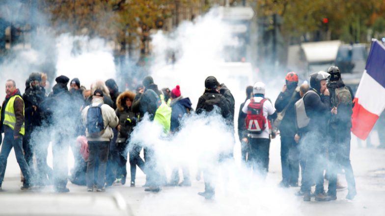 World News | France Deploys 70,000 Police Personnel Nationwide Ahead of Fresh Protests Amid Violent Unrest