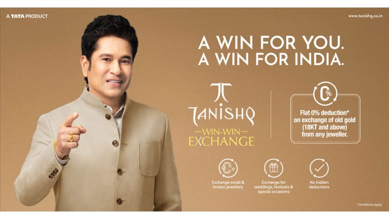 Business News | Tanishq Strengthens Its Gold Exchange Promise With Consumer-First Solutions Rooted in Regional Needs