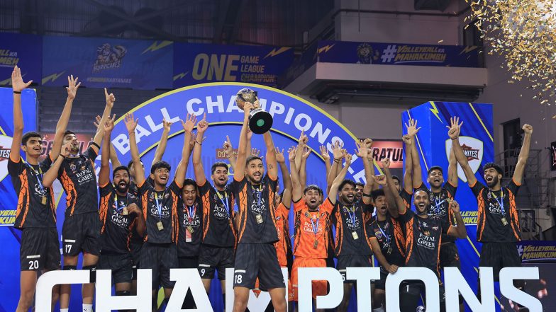 Sports News | Delhi Dynamites Crowned Volleyball Champions League Champions After Comeback Win over Emperia Marathas