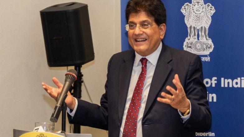 Business News | Piyush Goyal Concludes Two-day Germany Visit, Holds High-level Talks to Boost Trade, Investment and Technology Ties