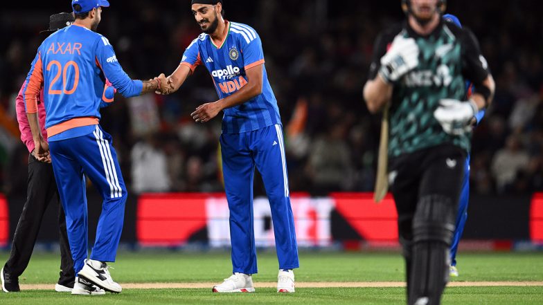 Sports News | Arshdeep Singh Registers Most Wickets by Indian Bowler in T20Is During a Calendar Year