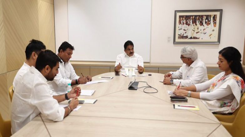 India News | Congress Leader KC Venugopal Reviews Preparations for November 1 INDIA Bloc Mega Rally 