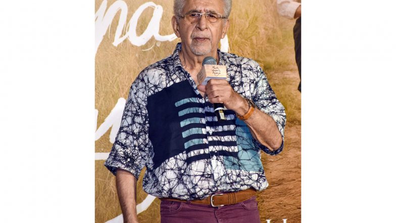 Entertainment News | Actor Naseeruddin Shah Backs Protesting Students at SRFTI Kolkata, Accuses Govt of Trying to ‘brainwash Students’