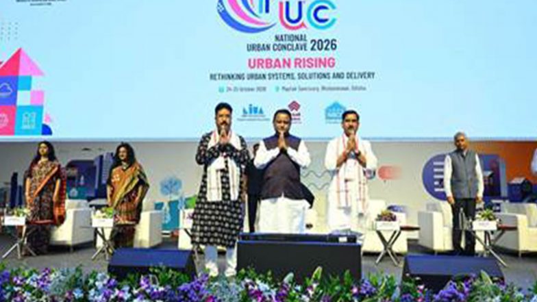 India News | National Urban Conclave 2026 Inaugurated in Bhubaneswar, Focuses on Sustainable Urban Development