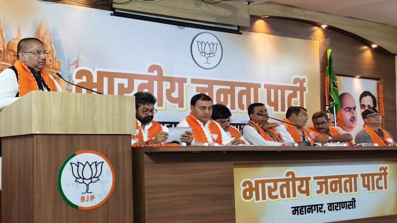 India News | BJP Finalises Preparations Ahead of Air Show in Varanasi; Gen-Z to Welcome PM Modi with Rose Petals