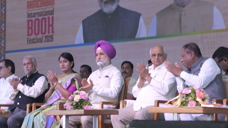 India News | Gujarat CM Bhupendra Patel Inaugurates ‘Ahmedabad International Book Festival 2026’ 