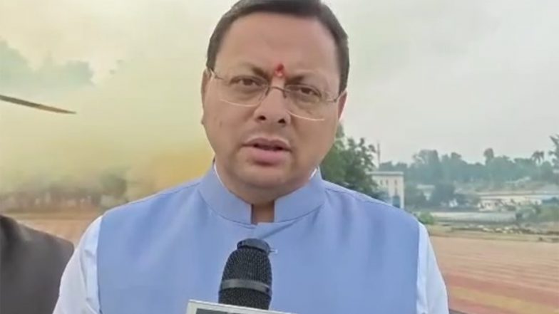 India News | “Congress Must Clarify Its Stand”: Uttarakhand CM Dhami on Akhilesh Yadav’s ‘infiltrators’ Remark
