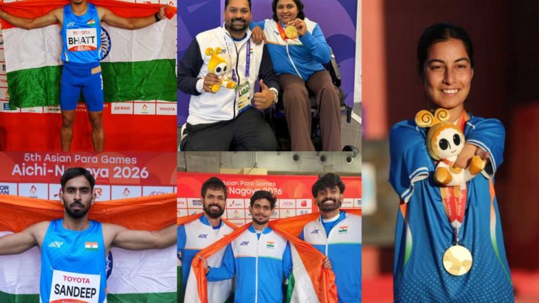 Sports News | “Occasion of Immense Pride and Joy”: PM Modi Hails India’s Record 114-medal Haul at Asian Para Games
