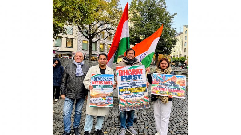 World News | Indian Diaspora Holds ‘Bharat First’ Gathering in Munich, Calls for Respect of Democratic Mandate