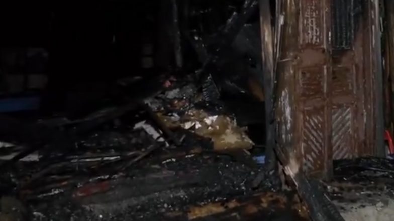 India News | Delhi: Fire Breaks out in Rani Garden Shanties; Belongings Gutted, No Casualties Reported