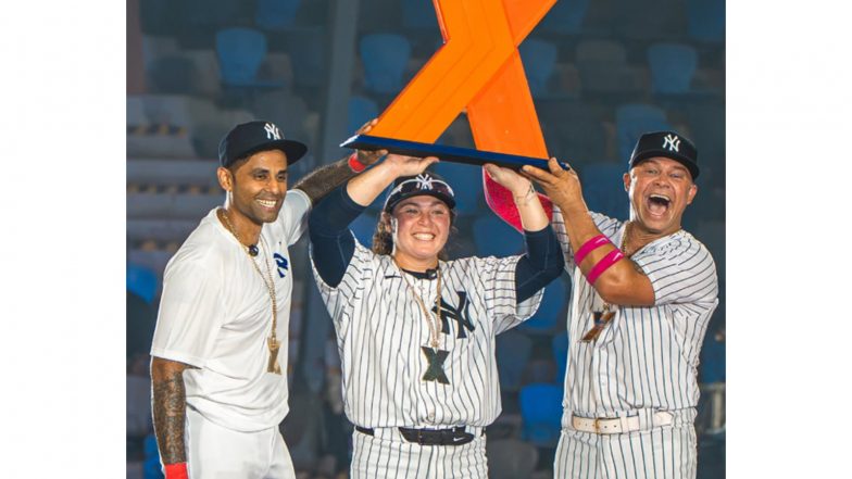 Sports News | Suryakumar Yadav, Shardul Thakur, Radha Yadav Join Baseball Stars for Inaugural MLBx Mumbai Event