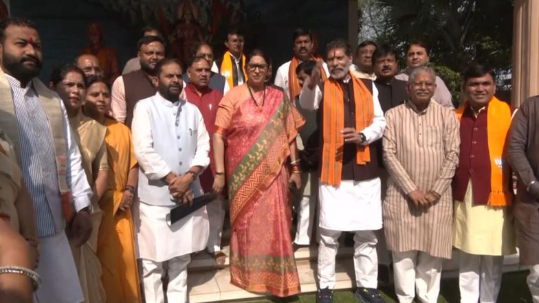 India News | Smriti Irani Arrives in Chhattisgarh for Two-day Visit; BJP Leaders Expect Organisational Boost