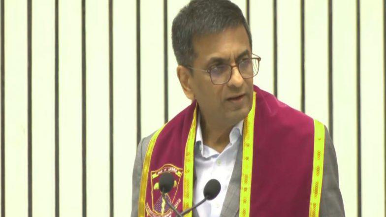 India News | Former CJI Chandrachud Calls for Strengthening Public Hospitals, Healthcare Infrastructure