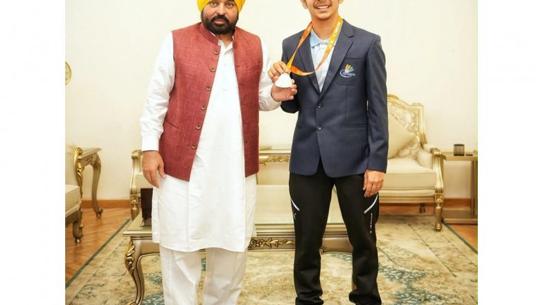 Sports News | Punjab CM Congratulates World Junior Badminton Bronze Medallist Jagsher Singh Khangurra