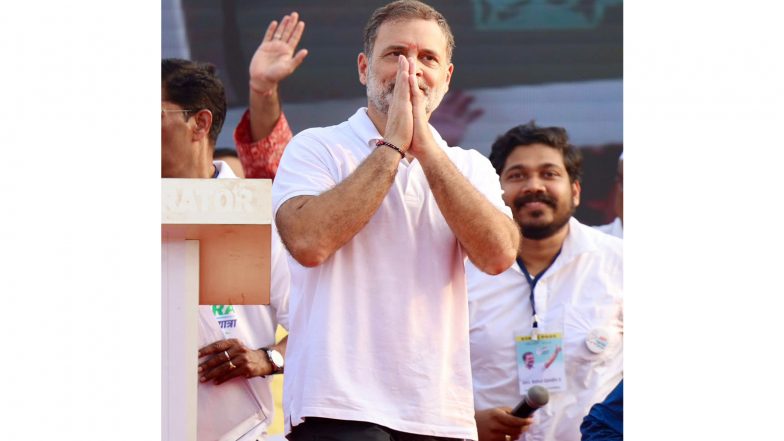 India News | Rahul Gandhi Likely to Appear Before Sultanpur Court on October 26 as MP/MLA Court Expected to Pronounce Verdict on Defamation Case