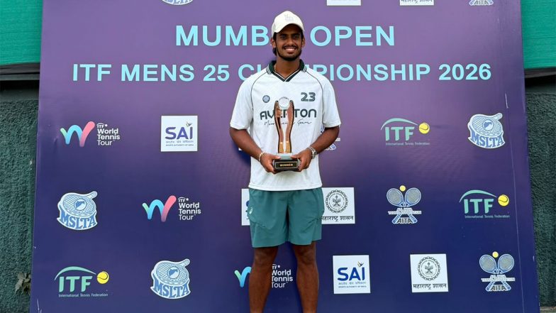 Sports News | Tennis: Karan Singh Wins 4th Title of 2026, Clinches ITF M25 Mumbai