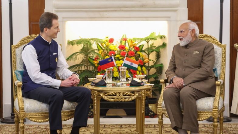 World News | Hereditary Prince Alois of Liechtenstein, Princess Sophie to Arrive in India for Four-day State Visit