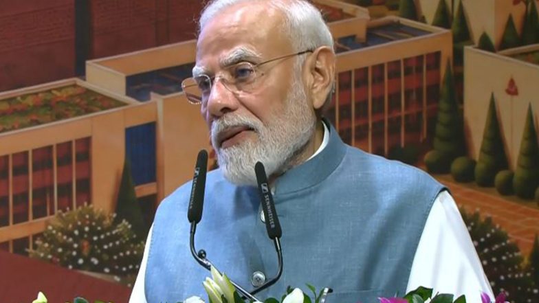 India News | “For Us, Development Means Balanced Development of India”: PM Modi Inaugurates RBI Facilities in Odisha