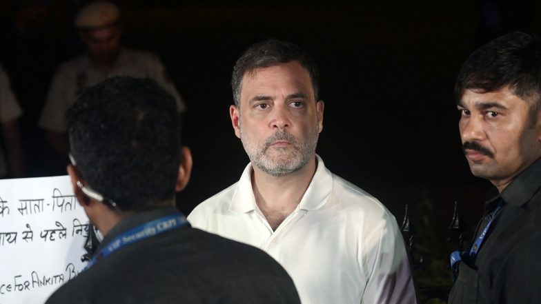 India News | Rahul Gandhi to Appear at MP-MLA Court, Sultanpur for Verdict in Defamation Case Involving Amit Shah