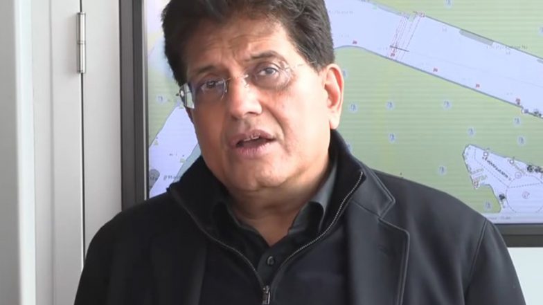 World News | India Aims to Quadruple Port Capacity by 2047, Eyes Stronger Maritime Cooperation with Rotterdam: Piyush Goyal