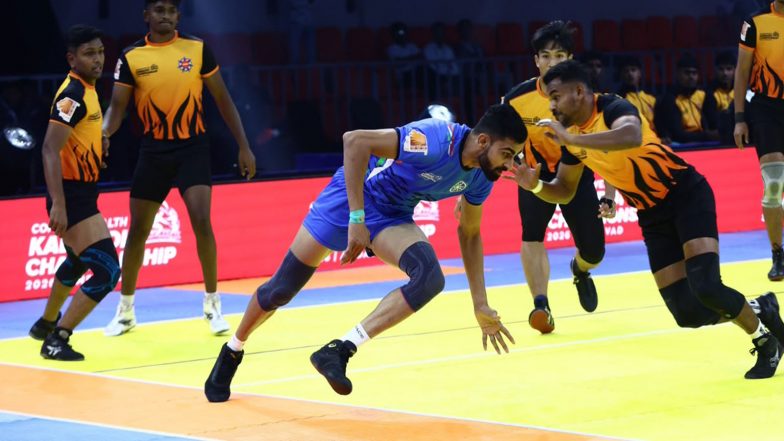 Sports News | Commonwealth Kabaddi Championship 2026: Indian Women, Men Register Convincing Wins over Uganda, Malaysia Respectively