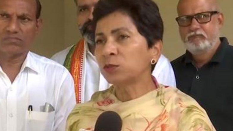 India News | “Why Was This Action Taken Just Before the Narco Test?” : Congress's Kumari Selja Targets BJP over Urmila Sanawar’s Arrest