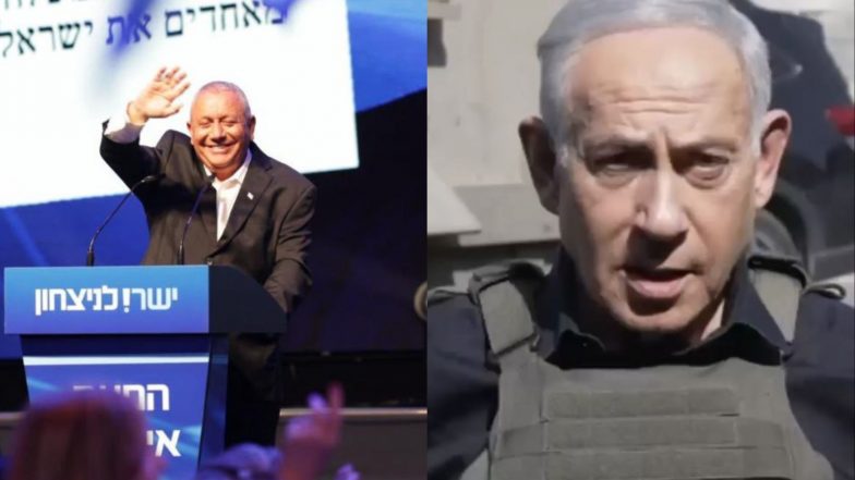 World News | Battle-lines Drawn in Israel Ahead of Tuesday's Vote, Exit-polls Show Dead Heat Between Netanyahu-Eisenkot