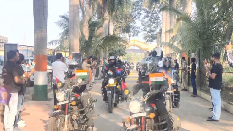India News | Gujarat: National Unity Rally Featuring 150 Motorcycles Flagged off in Surat Under Anti-drug Campaign