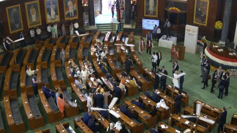 India News | Members of Parliament Welcome Foreign Delegations for BRICS Parliamentary Forum