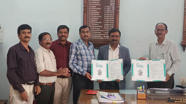 Business News | Bisleri International Partners with Maharaja's College and Yuvaraja College, University of Mysore, To Promote Responsible Waste Management