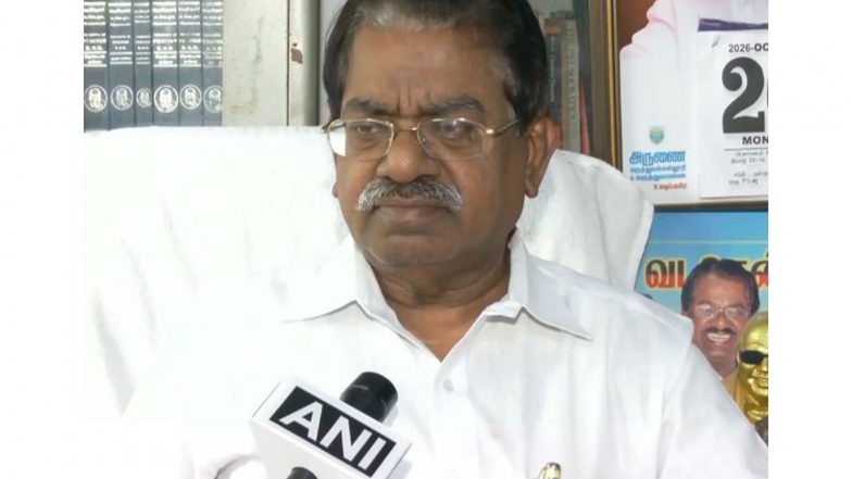 India News | “This Government Will Not Tackle Anything”: DMK's Elangovan Criticises TN Govt over Post-rain Damage in Chennai