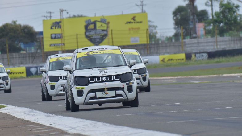 Sports News | Last-corner Chaos, a 0.004-second Photo Finish and a Rain-called Finale Close Round 1 of FMSCI Indian National Car Racing Championship 2026