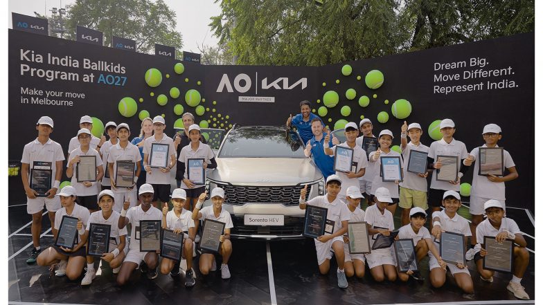 Sports News | Australian Open 2027 Concludes Ballkids Programme; Selects Four Young Indians to Represent India at AO27