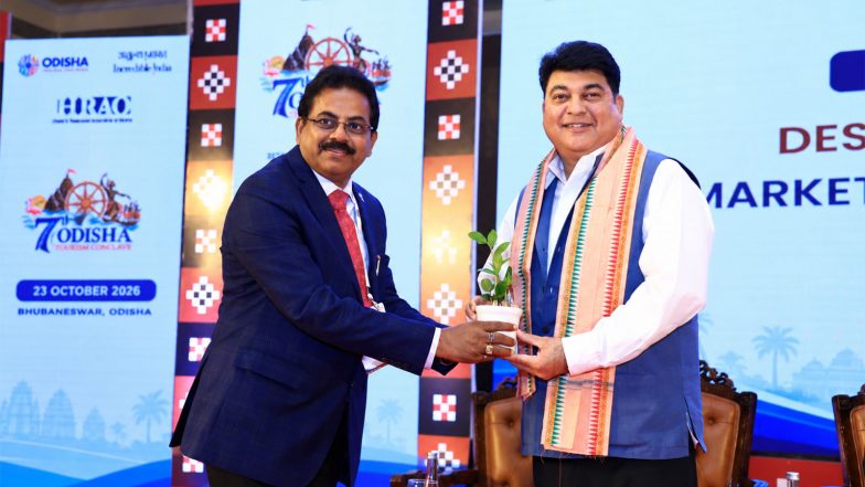 Business News | Captain Rahul Bali Honoured at 7th Odisha Tourism Conclave 2026 in Bhubaneswar
