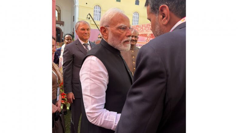 World News | PM Modi, Jaishankar, Shashi Tharoor Hold Courtesy Calls with Iranian Parliamentary Representatives at  BRICS Parliamentary Forum
