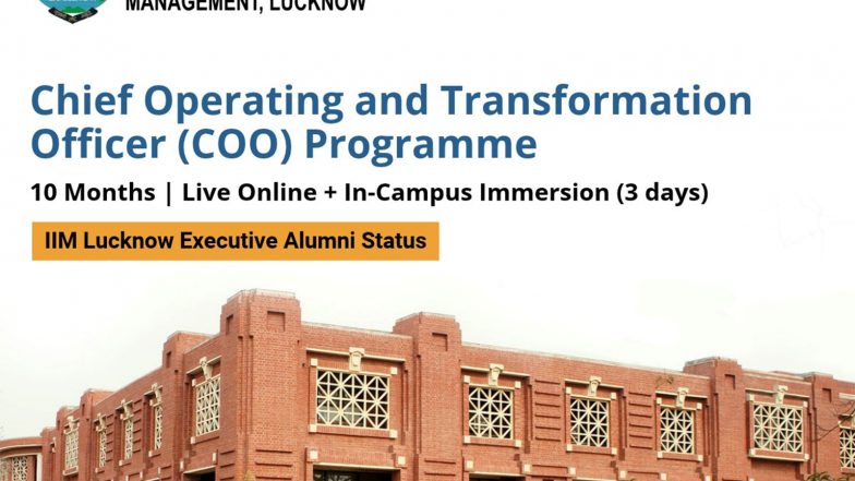 Business News | The COO Role Has Outgrown Efficiency: Why Operations Leaders Are Becoming Architects of Enterprise Transformation