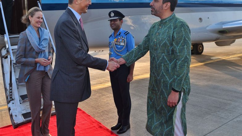 World News | Liechtenstein’s Hereditary Prince Alois Arrives in New Delhi on State Visit: Mea