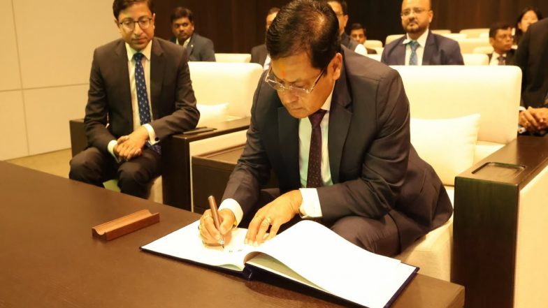 World News | Sarbananda Sonowal Woos Korean Firms for India's Shipyards, Seeks Global Shipping Rules All Can Follow