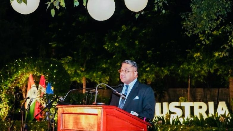 World News | MEA Secy Sibi George Attends Austria’s National Day Celebrations as Chief Guest