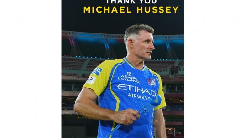 Sports News | CSK Thank Mike Hussey, Eric Simons as Five-time IPL Champions Overhaul Coaching Staff