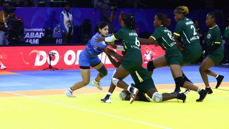 Sports News | Commonwealth Kabaddi Championship 2026: India Women Storm into Semifinal as Men and Women Both Beat Nigeria