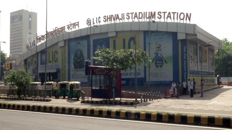 India News | Delhi: Case Registered over Posters, Black Ink Markings at Shivaji Stadium Metro Station