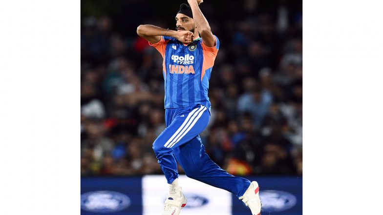 Sports News | Arshdeep Singh Two Scalps Away from Becoming 1st Indian to Take 150 T20I Wickets