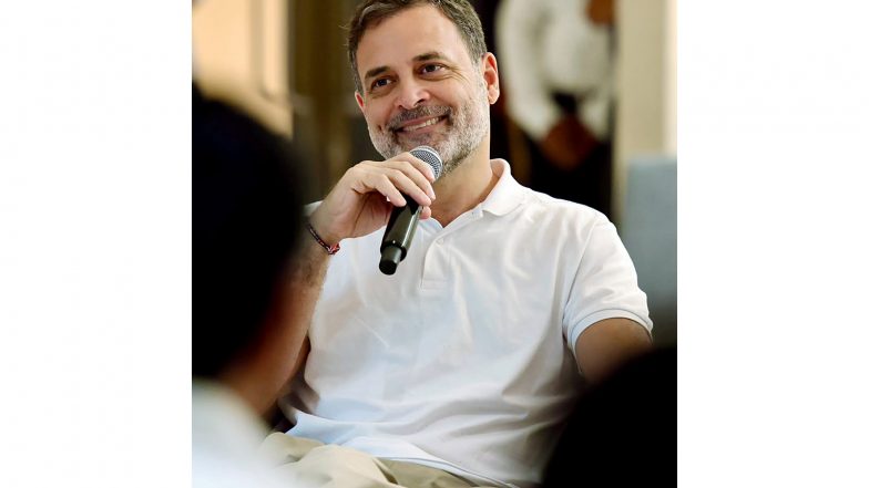India News | Rahul Gandhi Invokes ‘Satyam Shivam Sundaram’ Ahead of ‘Save the Vote’ Rally on Nov 1