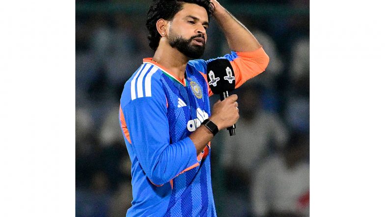 Sports News | IND Vs NZ 3rd T20I: Shreyas Iyer Wins Toss, India Opt to Chase as Kiwis Makes Three Changes