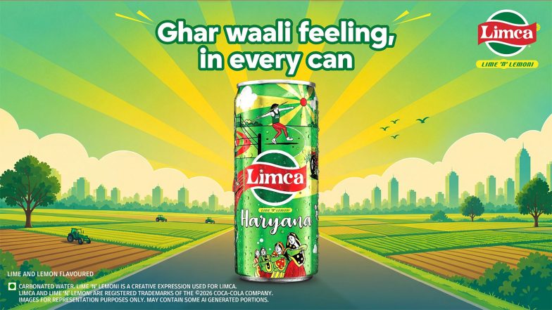 Business News | Limca Launches Haryana Special Can, Celebrating the State's Culture, Sporting Spirit and Contemporary Energy
