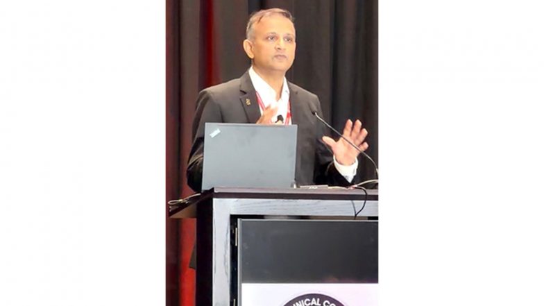 Business News | Indian Precision Engineering on the Global Stage: Industrialist Vaibhav B. Tamboli Addresses ICI's 73rd Technical Conference in the US